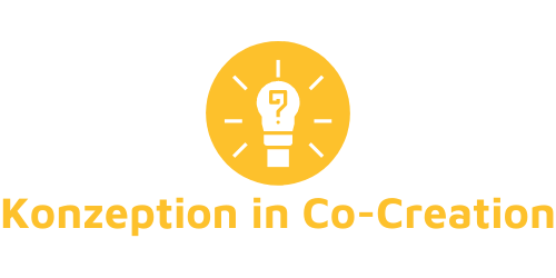 Konzeption in Co-Creation - Logo mit einer Glühbirne